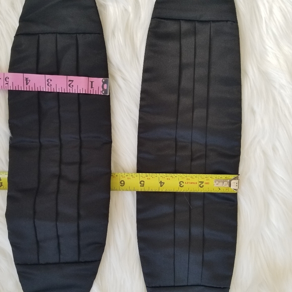 Mel Howard +2 satin cummerbands tuxedo belt - Picture 8 of 10